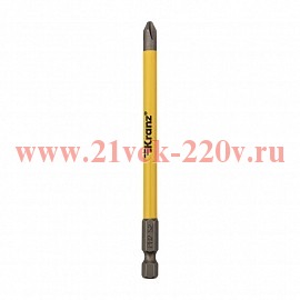 Бита для шуруповерта PH2х110мм (уп.1шт) Kranz KR-92-0409-1