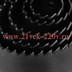 Набор коронок по дереву (19 22 28 32 38 44 54 64мм) 2 держателя с ключом Kranz KR-92-0251