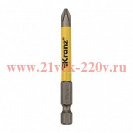 Бита для шуруповерта PH2х70мм (уп.1шт) Kranz KR-92-0416-1