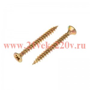 Саморез универсальный 3х40 желт. цинк (уп.12000шт) Kranz 1111-0340-1