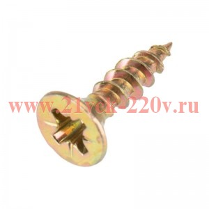 Саморез универсальный 4х16 желт. цинк (уп.24000шт) Kranz 1111-0416-1