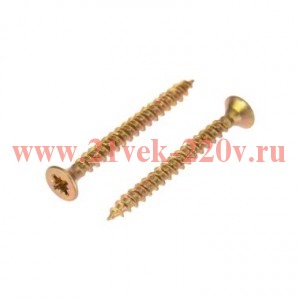 Саморез универсальный 3х30 желт. цинк (уп.20шт) Kranz 1111-0330-4