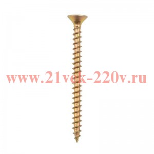 Саморез универсальный 5х60 желт. цинк упаковка поставщика (уп.4800шт ) Kranz 1111-0560-1