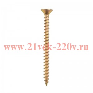 Саморез универсальный 5х60 желт. цинк (уп.300шт) Kranz 1111-0560-2