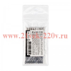 Сверло по металлу 3.0мм HSS DIN 338 (уп.10шт) Kranz KR-91-0610