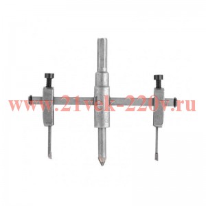 Сверло по кафелю и плитке балеринка регулируемое 30-130мм Kranz KR-91-0656