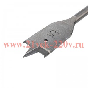 Сверло перовое по дереву 25мм (шестигранный хвостовик) Kranz KR-91-0670