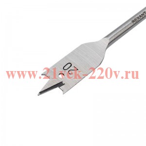 Сверло перовое по дереву 20мм (шестигранный хвостовик) Kranz KR-91-0667