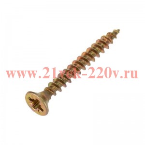 Саморез универсальный 3.5х30 желт. цинк (уп.16000шт) Kranz 1111-3530-1