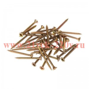 Саморез универсальный 3.5х35 желт. цинк (уп.12000шт) Kranz 1111-3535-1