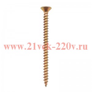 Саморез универсальный 5х70 желт. цинк (уп.300шт) Kranz 1111-0570-2