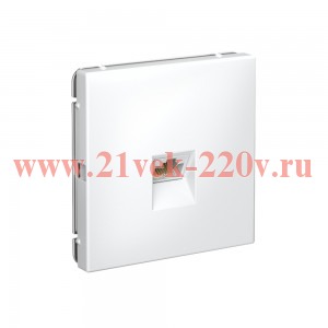 Розетка компьютерная ArtGallery RJ45 кат.5E механизм бел. SE GAL000183