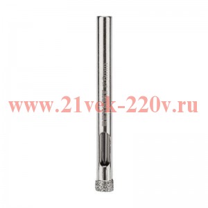 Сверло алмазное 6мм по керамике и стеклу Kranz KR-92-0001