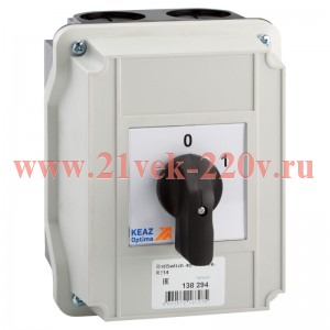 Переключатель кулачковый OptiSwitch 4G40 55 PK R214 КЭАЗ 318015