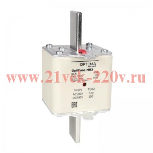 Вставка плавкая OptiFuse NH3-500-gG-УХЛ3 КЭАЗ 374959