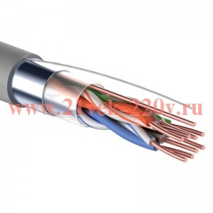 Кабель FTP 4PR 24AWG CAT5e 305м PROCONNECT