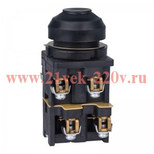Выключатель кнопочный КЕ 082 У2 исп.3 черн. КЭАЗ 222875