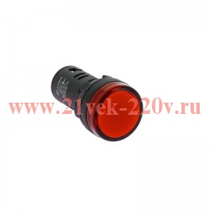 Лампа светодиодная OptiSignal Compact D22 С7-L-B4 красн. 24В AC/DC XB7EV04BP КЭАЗ 362150