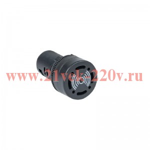 Зуммер с непрерывным сигналом OptiSignal Compact D22 С7-B-M2C черн. 230В AC/DC КЭАЗ 362182