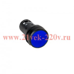 Кнопка с фиксацией OptiSignal Compact D22 С7-PH-601 син. 1НЗ XB7NH62 КЭАЗ 362059
