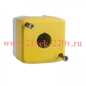 Корпус кнопочного поста КП-101 желт. 1 отв. IP40 КЭАЗ КЭАЗ 362237