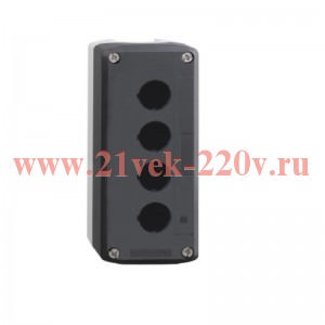 Корпус кнопочного поста OptiSignal Compact D22 С7-BD67-4 4 отв. IP67 XALD04 КЭАЗ 362236