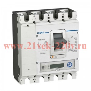 Выключатель автоматический 4п 400А 36кА NM8N-630C EM с электр. расцеп. LCD (R) CHINT 269472