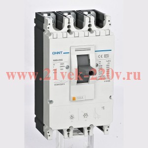 Выключатель автоматический для защиты двигателя 3п 350А 50кА NM8N-630S M CHINT 269525