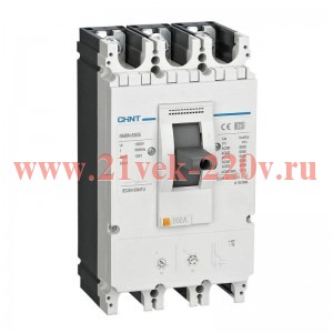 Выключатель автоматический защиты двигателя 3п 400А 36кА NM8N-630C M (R) CHINT 269521