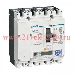 Выключатель автоматический 4п 32А 150кА NM8N-250R EM с электр. расцеп. LCD (R) CHINT 271416