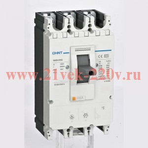 Выключатель автоматический NM8N-400HVC TM 3п 350А 36кА с рег. термомаг. расцеп. (R) CHINT 367784