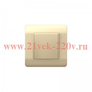 Розетка 1-м NEW3-E 16А IP44 с заземл. защ. шторки с крышкой шампань CHINT 431448