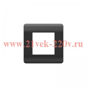 Рамка 1-м NEW3-E черн. CHINT 431495