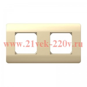 Рамка 2-м NEW3-E универсал. шампань CHINT 431434