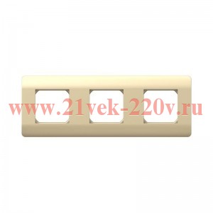 Рамка 3-м NEW3-E универсал. шампань CHINT 431436