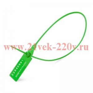 Пломба номерная Универсал-350 зел. Fortisflex 102088