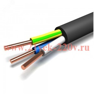 Кабель TOKOV ELECTRIC ВВГнг(А)-LS 3х10 ОК (N PE) 0.66кВ (м) УТ000028401