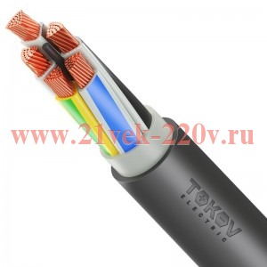 Кабель TOKOV ELECTRIC ВВГнг(А)-LS 5х50 МС (N PE) 1кВ (м) УТ000029827