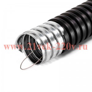 Металлорукав МРПИнг 16 с протяжкой (уп.50м) Fortisflex 87676