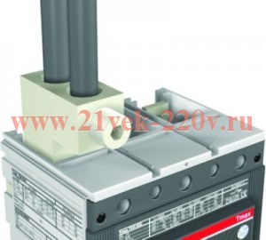 Выводы силовые для стационарного выключателя FC CuAl 1x185mm2 T4 (комплект из 3шт.) ABB