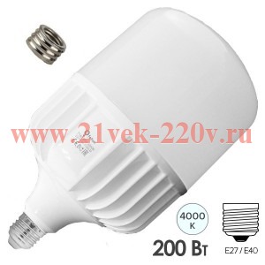 Лампа светодиодная Foton FL-LED T170 200W 4000K 180-220V E27-Е40 20000Lm D170x295 614926
