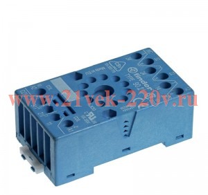 Розетка с винт. клеммами (с зажимной клетью) для реле 60.13 таймера 88.02 модули 99.01 в комплекте м