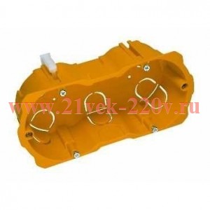 Коробка установочная двухпостовая для полых стен 151х71х51 Systeme Electric