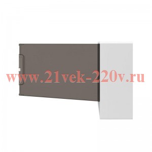 Щит настенный DKC FRAME 18 модулей с тонированной дверцей с шиной IP40 белый F18W1WD