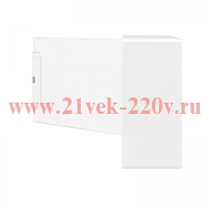 Щит настенный DKC FRAME 12 модулей с прозрачной дверцей с шиной IP40 белый F12W1WT