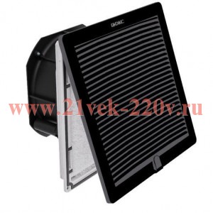 Вентилятор с фильтром RV 100/105м3/ч 230В 205х205мм IP54 RAL9005 DKC R5RV13230B