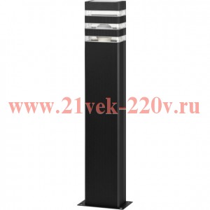 Светильник уличный напольный ЭРА «Астрея» GBF-101-BL-0600 230В Е27 max 30Вт IP54 600х145x90мм черный