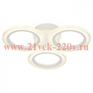 Светильник светодиодный Ring CLL-1-39 WH 39Вт 4000К 450х450х80 бел. Эра Б0069742