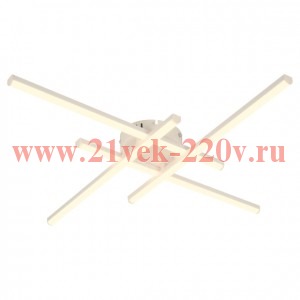 Светильник светодиодный Nora CLL-1-62-RC WH 62Вт 3000К-6000К с пультом ДУ 700х700х75 бел. Эра Б00697