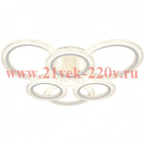 Светильник светодиодный Ring CLL-1-90-RC WH 90Вт 3000К-6000К с пультом ДУ 620х620х125 бел. Эра Б0069
